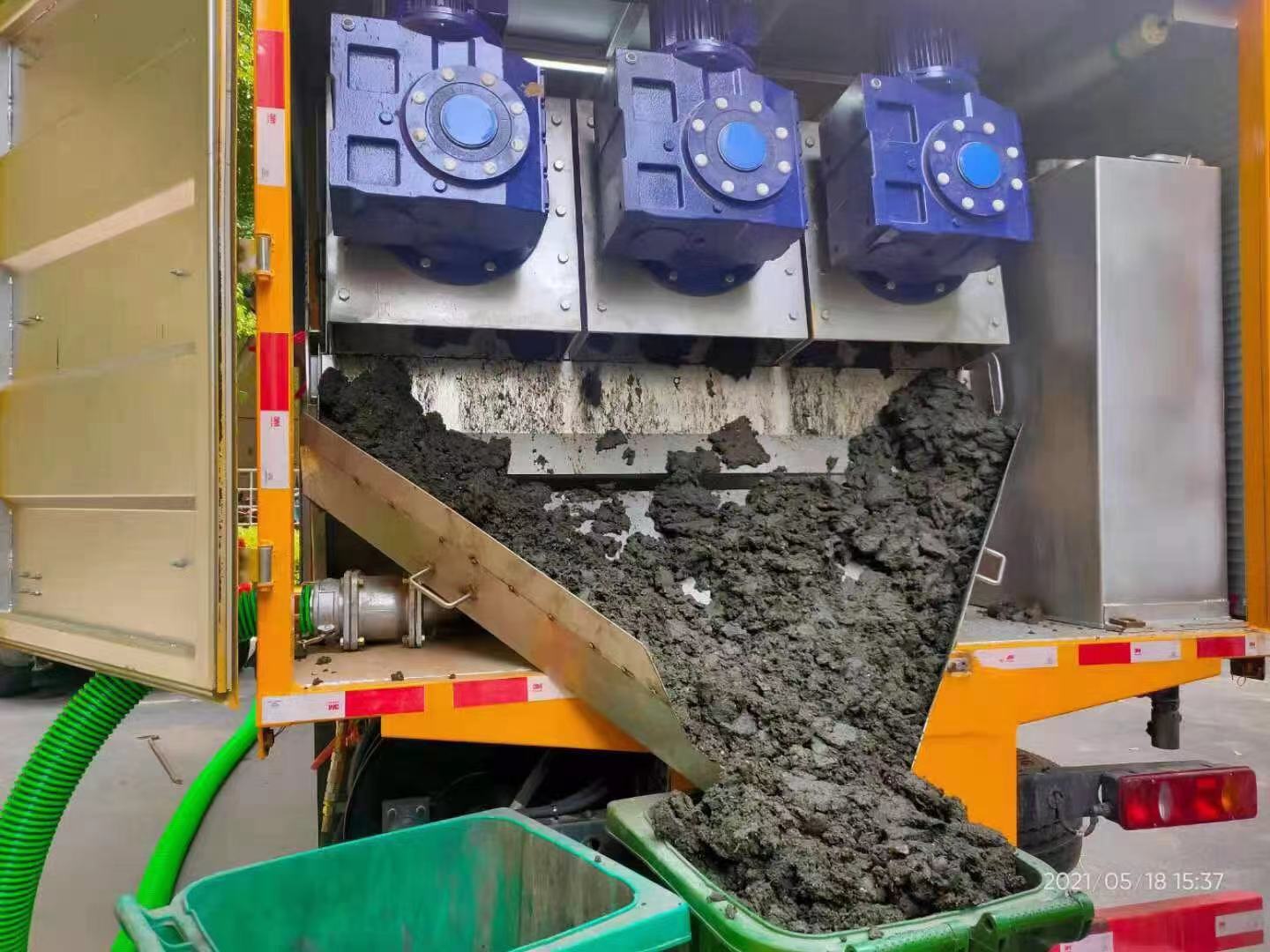 奉节化粪池清掏城市维护站-泥浆净化干湿分离处理